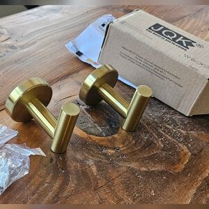 Brushed Gold Towel/Coat/Robe Hooks